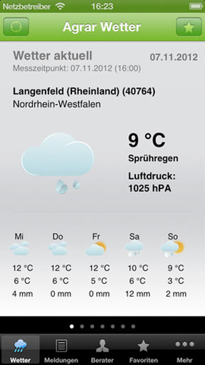 app Agrarwetter