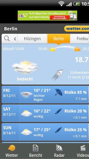 app Wetter